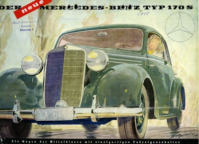 Mercedes-Benz 170 S brochure 1.1950