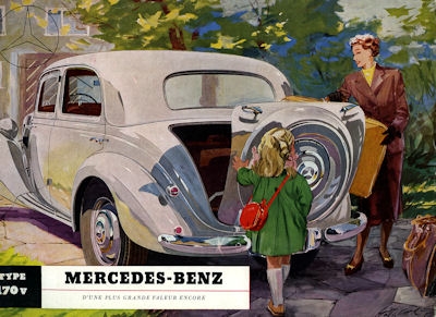 Mercedes-Benz 170 V brochure 1951