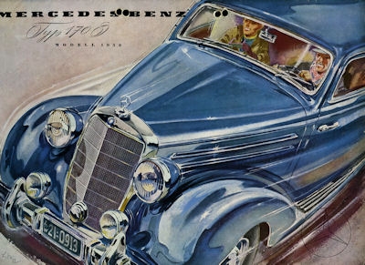 Mercedes-Benz 170 S brochure 1952