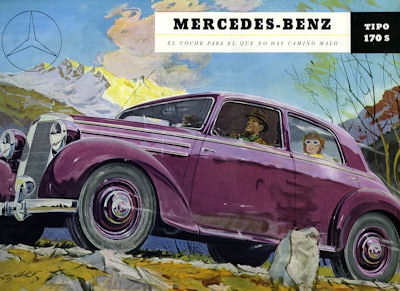 Mercedes-Benz 170 S brochure 1952