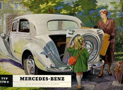 Mercedes-Benz 170 V brochure 9.1951