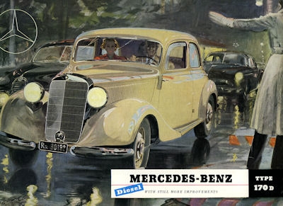 Mercedes-Benz 170 D brochure 1952