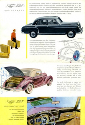 Mercedes-Benz 6 Zylinder Programm 1955