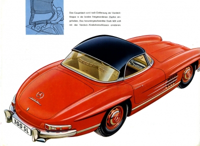 Mercedes-Benz 300 SL Prospekt 1959