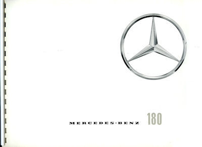 Mercedes-Benz 180 Prospekt 7.1959 nl