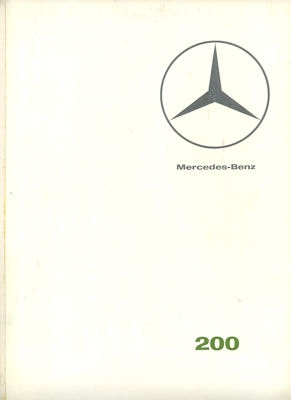 Mercedes-Benz 200 Prospekt 12.1965