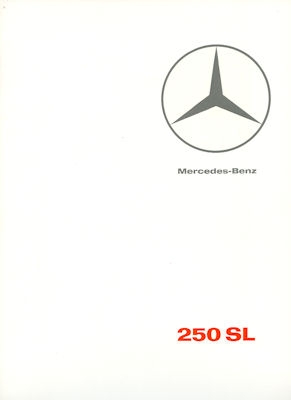 Mercedes-Benz 250 SL Prospekt 2.1967 e