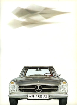 Mercedes-Benz 280 SL Prospekt 1968 e