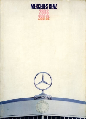 Mercedes-Benz 280 S SE Prospekt 12.1967