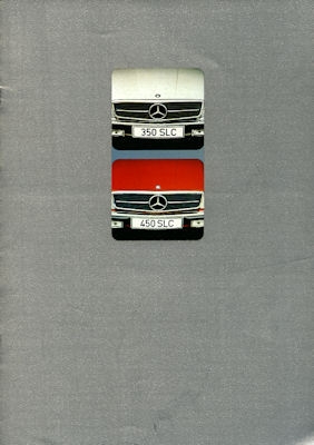 Mercedes-Benz 350 450 SLC Prospekt 6.1974