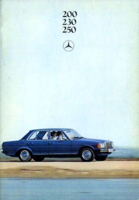 Mercedes-Benz 200-250 brochure 8.1979