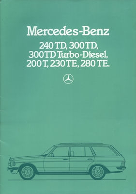 Mercedes-Benz 240TD-280TE Prospekt 11.1982