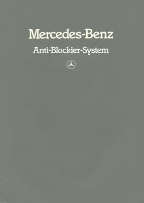 Mercedes-Benz ABS Prospekt 6.1984