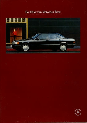 Mercedes-Benz 190 Prospekt 1990