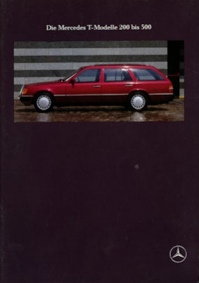 Mercedes-Benz 200T- 300T Prospekt 1990