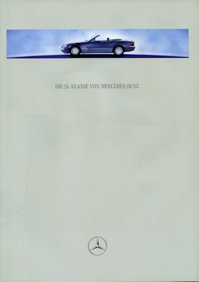 Mercedes-Benz SL Prospekt 9.1995