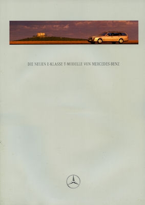 Mercedes-Benz Neue E-Klasse T-Modelle Prospekt 1997