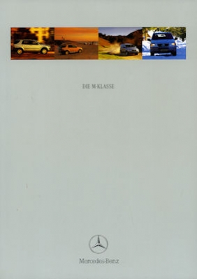 Mercedes-Benz M Klasse Prospekt 11.1997