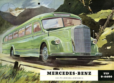 Mercedes-Benz O 6600 brochure 9.1951