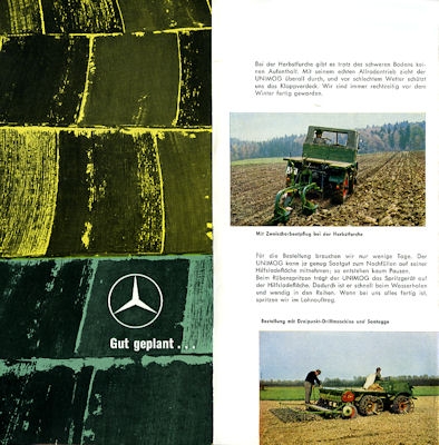 Mercedes-Benz Unimog brochure 9.1958