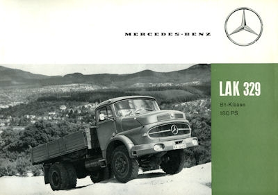 Mercedes-Benz LAK 329 brochure 1963