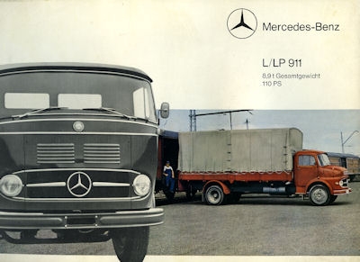 Mercedes-Benz L LP 911 brochure 1964