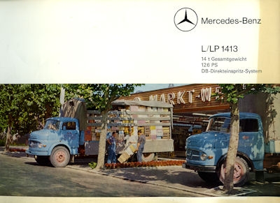 Mercedes-Benz L LP 1413 brochure 1964