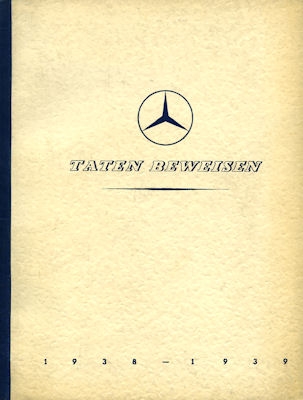 Mercedes-Benz Tat beweisen 1938-1939