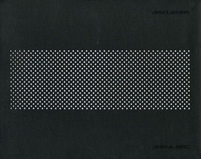 McLaren MP4-12C Prospekt-Buch ca. 2011