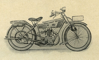 MFZ 349 ccm OHV 3,5 PS Prospekt ca. 1925
