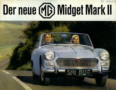 MG Midget Mark II brochure 3.1964