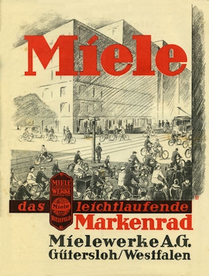 Miele Fahrrad Prospekt 9.1929