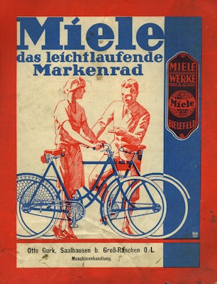 Miele bicycle brochure 1.1929