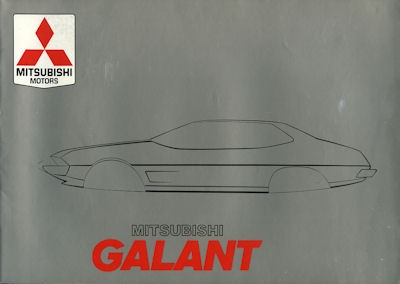 Mitsubishi Galant brochure 1979