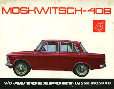 Moskwitsch 408 Prospekt 1960er Jahre