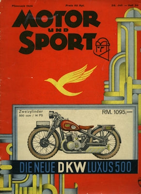 Motor & Sport 1929 No. 30