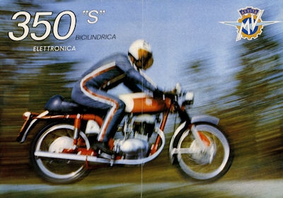 MV Agusta 350 Prospekt 1974