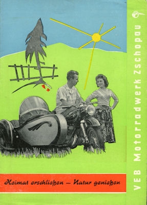 MZ ES 250 Prospekt 1958