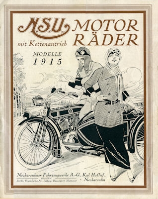 NSU 2 Zylinder brochure 1915