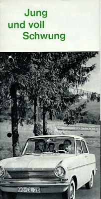 Opel Kadett A brochure 1962