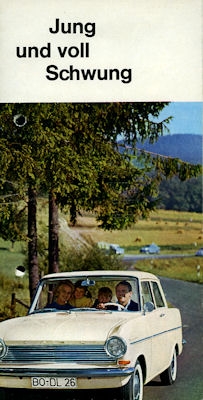 Opel Kadett A Prospekt ca. 1963