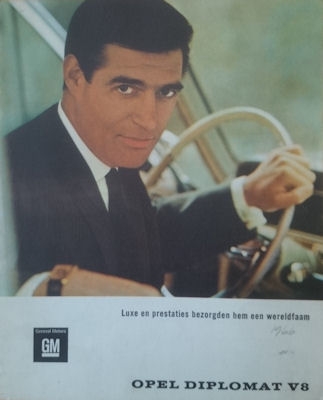 Opel Dipolmat V8 Prospekt 1966 nl