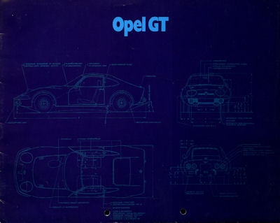 Opel GT brochure 1.1971