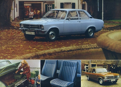 Opel Ascona 16 / Voyage Prospekt 1972
