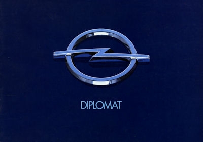 Opel Diplomat Prospekt 3.1976