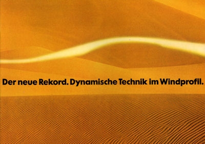 Opel Rekord E Prospekt 2.1978