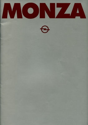 Opel Monza Prospekt 5.1978