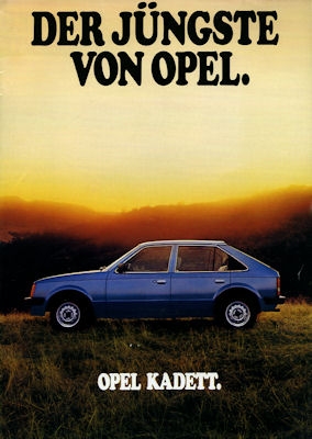 Opel Kadett D Prospekt 8.1979