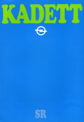 Opel Kadett D SR Prospekt 9.1979