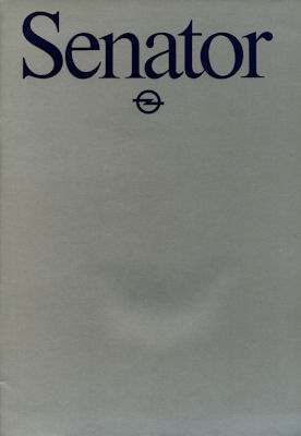 Opel Senator Prospekt 1982